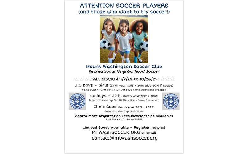 Rec Registration Flyer